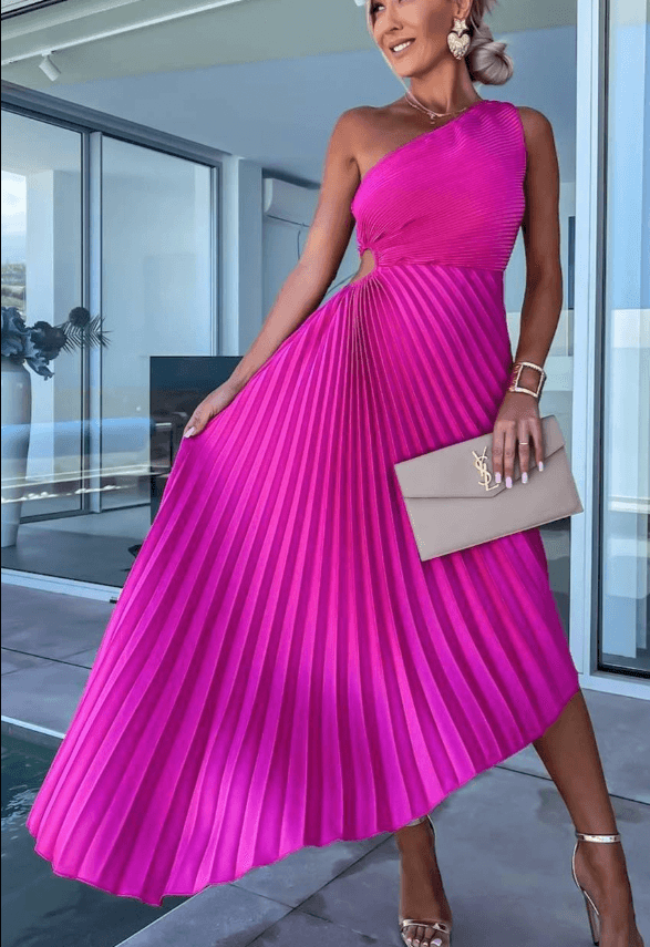 Regina | One Shoulder Dress