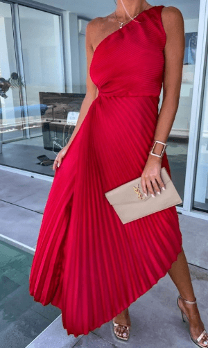 Regina | One Shoulder Dress