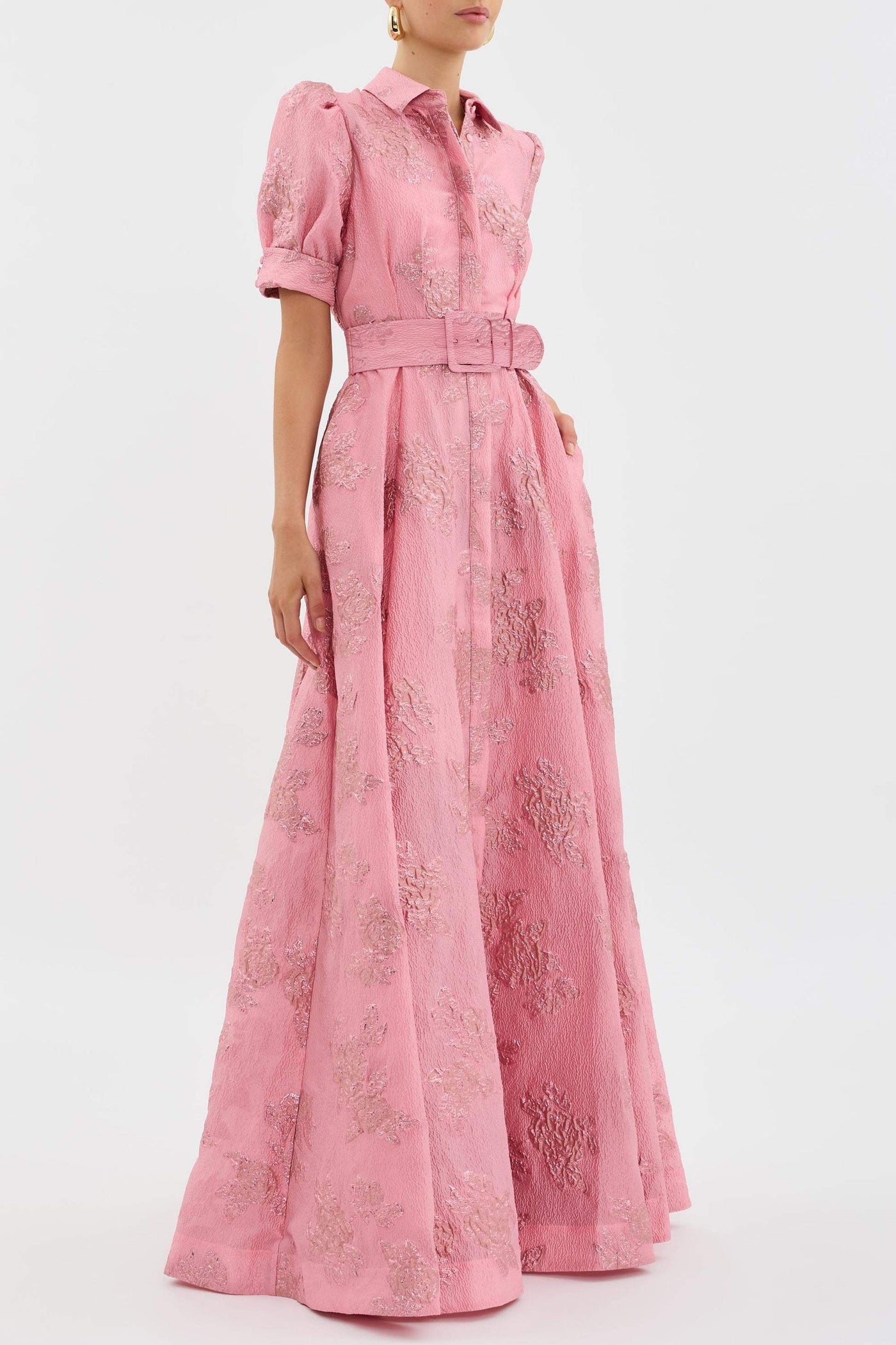 Julia | Short Puff Sleeves Dress