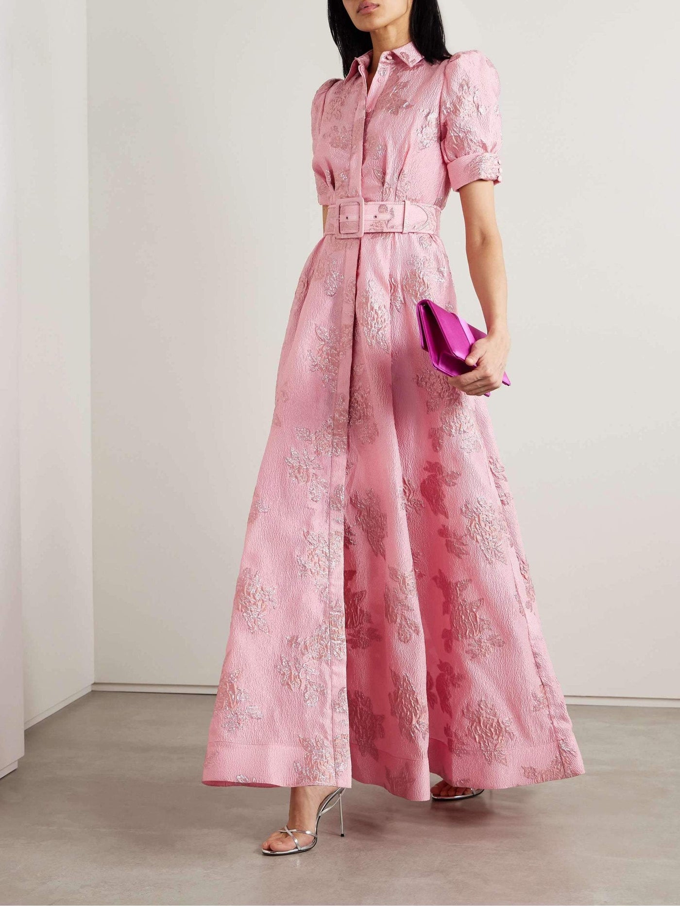 Julia | Short Puff Sleeves Dress