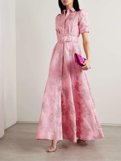 Julia | Short Puff Sleeves Dress