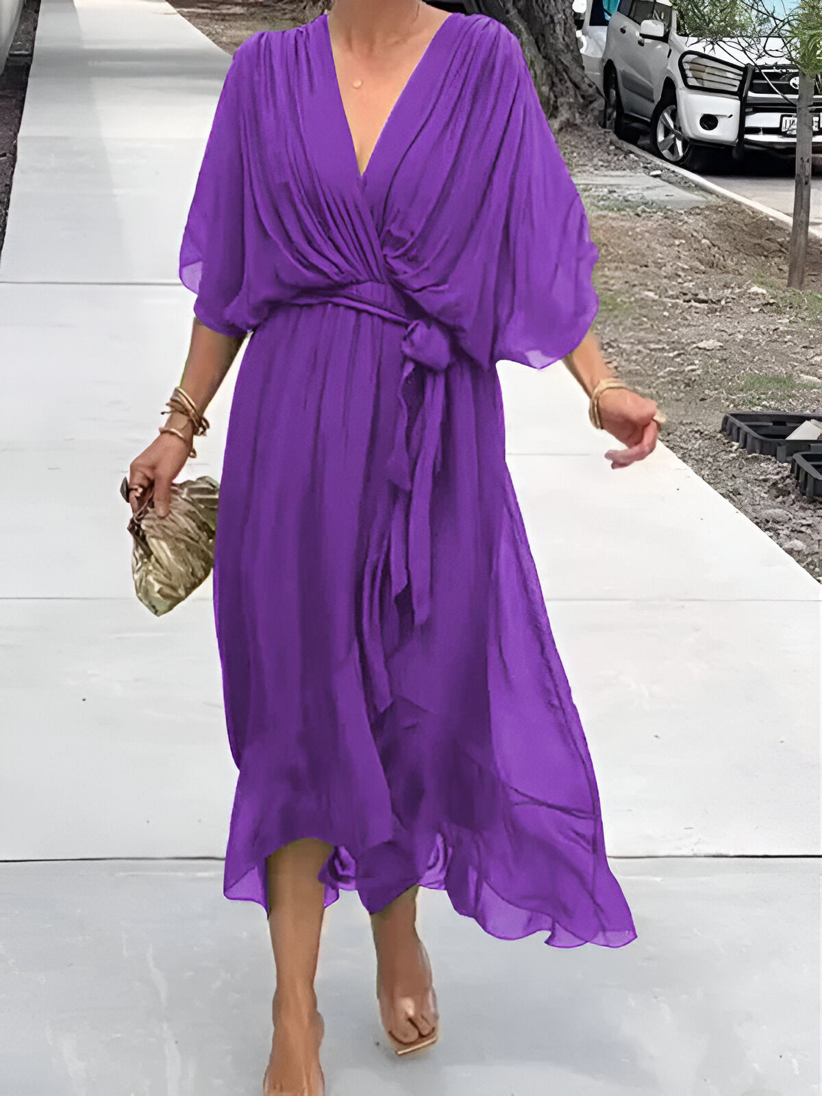 Vivienne | Chiffon Elegance Dress
