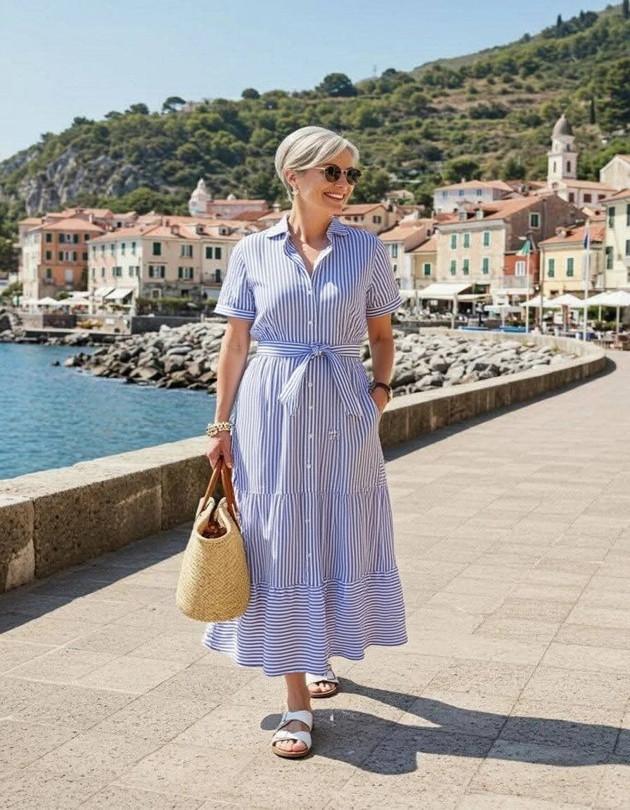Macy | Striped Dress