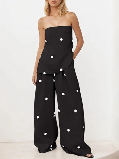 Lisa | Polka Dot Two-Piece Set