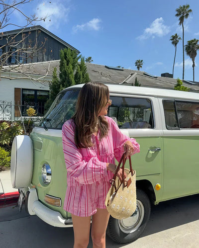 Grace | Summer Striped Two-Piece Set