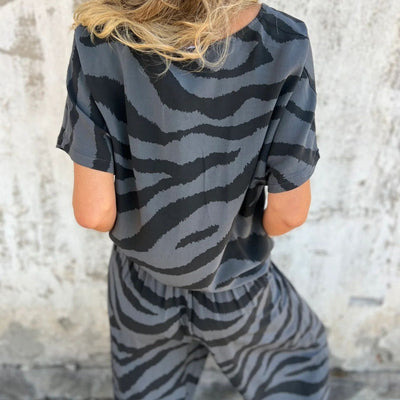 Alina | Zebra Two-Piece Set