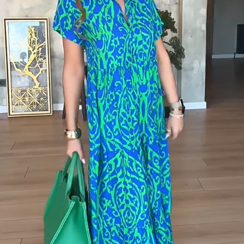 Sia | Printed Dress