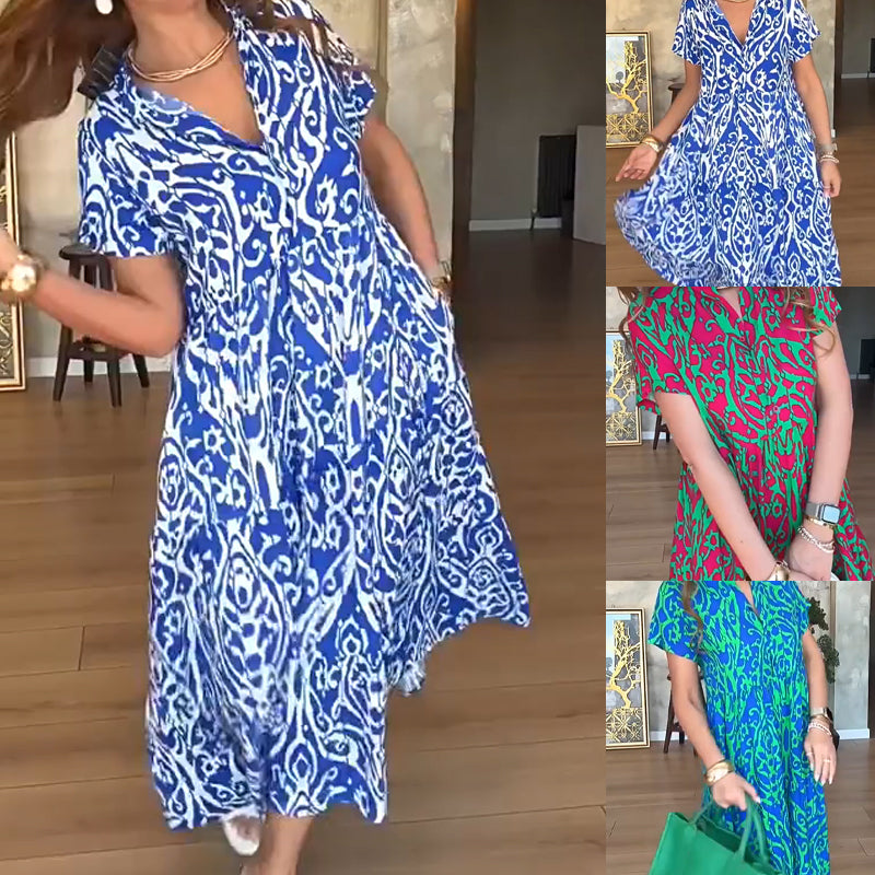 Sia | Printed Dress