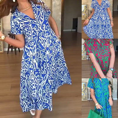 Sia | Printed Dress