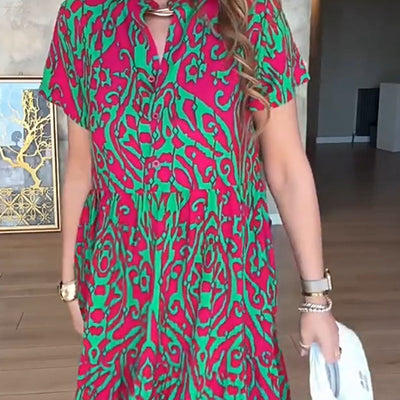 Sia | Printed Dress