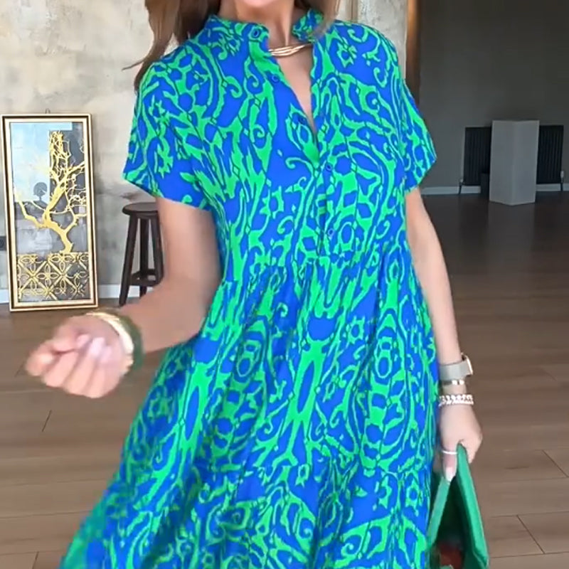 Sia | Printed Dress